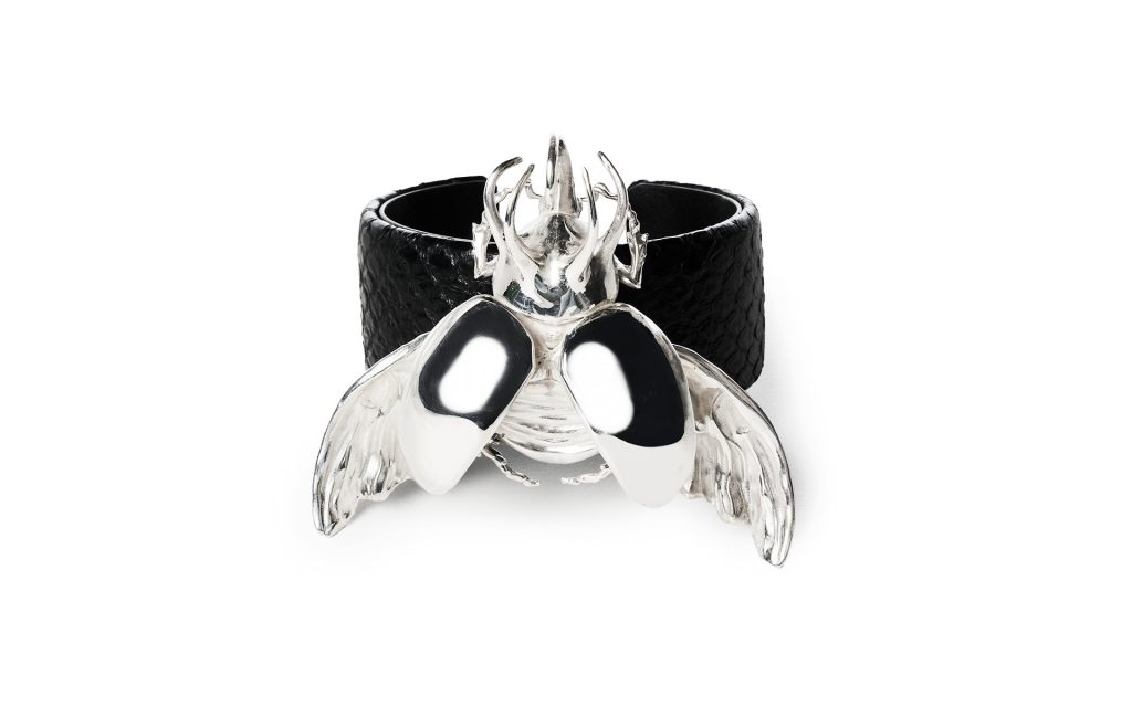 pulsera de piel exotica